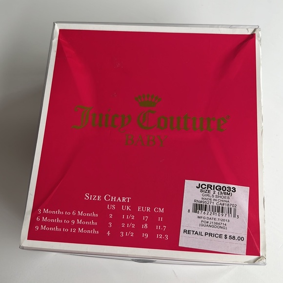 New! ✨ Juicy Couture Leopard Baby shoes - Picture 7 of 8